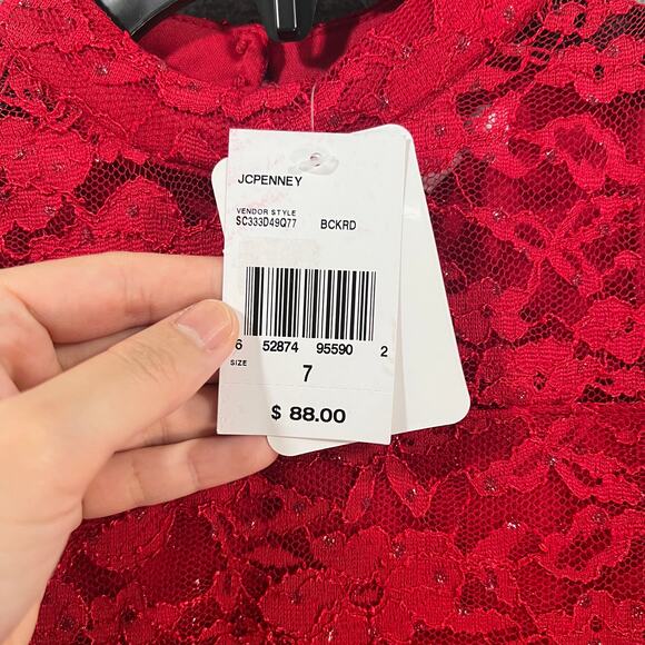 Speechless Girls' High-Low Sleeveless Party Dress Size 7 - Picture 3 of 16